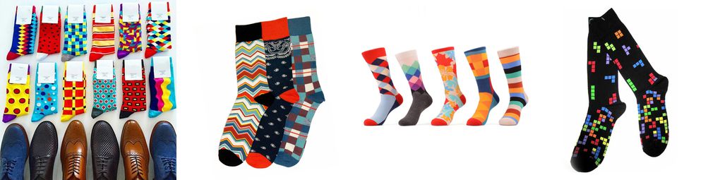 bright socks for men